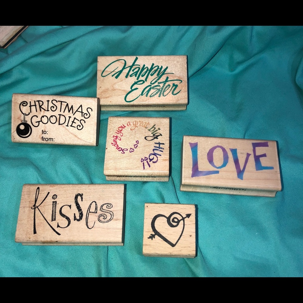 Holiday Stamper’s Easter Christmas Love Hugs Kiss